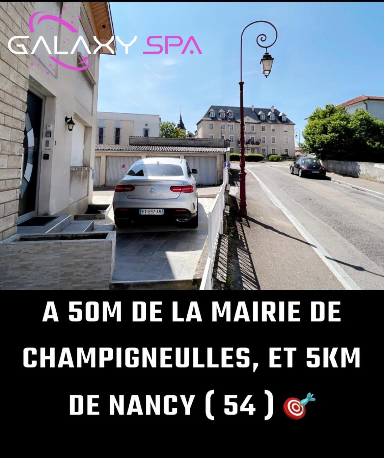 Galaxy Spa - Suite Venus Jacuzzi Et Sauna Privatif Champigneulles Екстер'єр фото