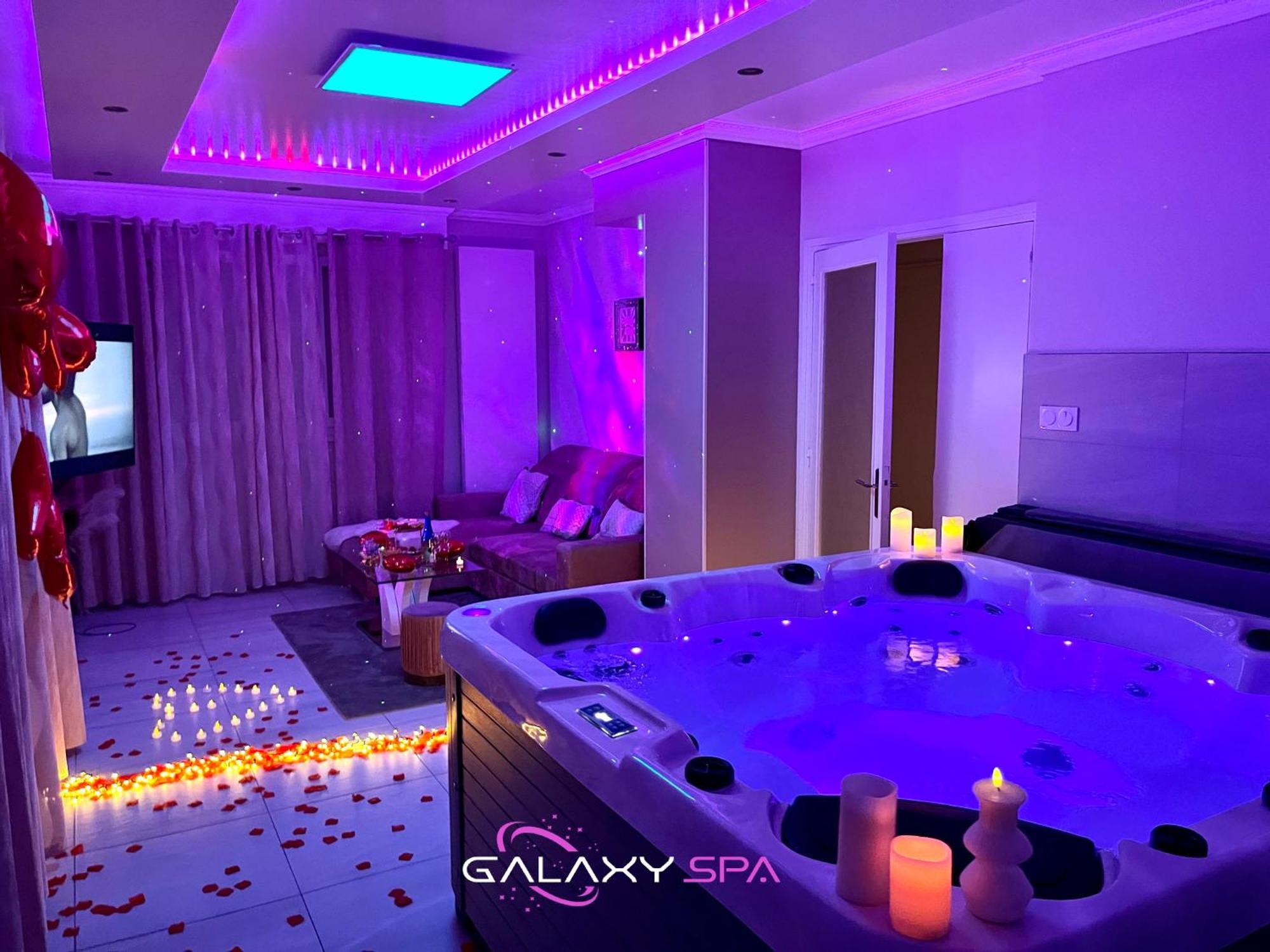 Galaxy Spa - Suite Venus Jacuzzi Et Sauna Privatif Champigneulles Екстер'єр фото